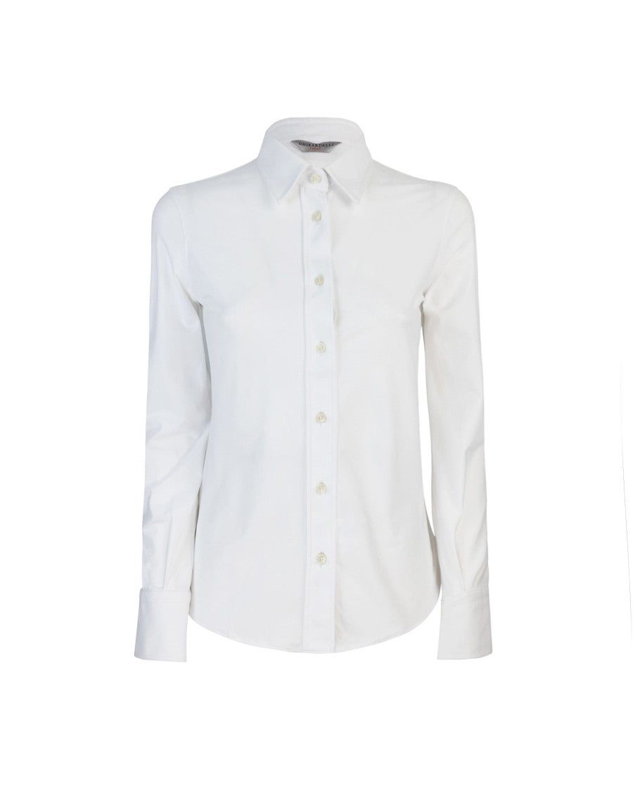 Ghirardelli Classic Stretch White Shirt