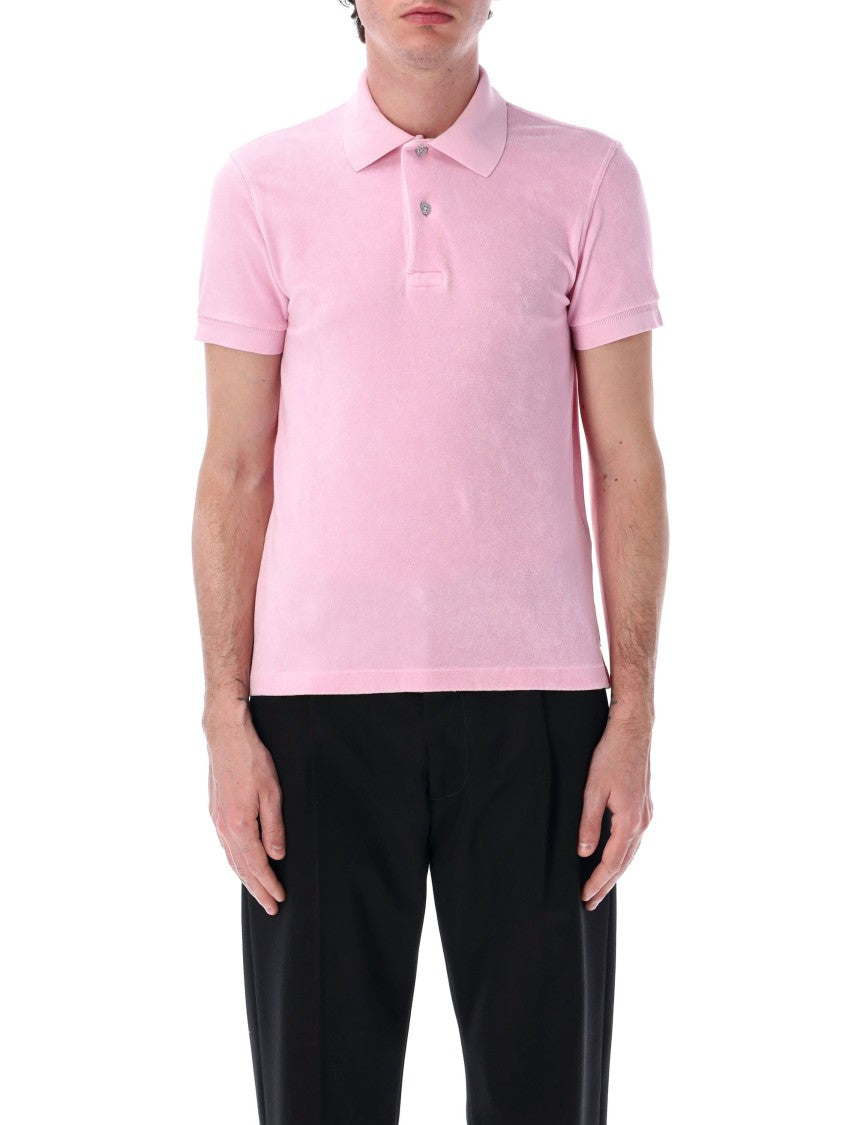 Tom Ford Towelling Short Sleeves Polo