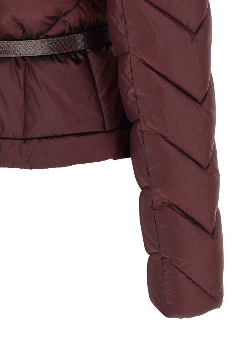 Elisabetta Franchi Vela Fabric Down Jacket