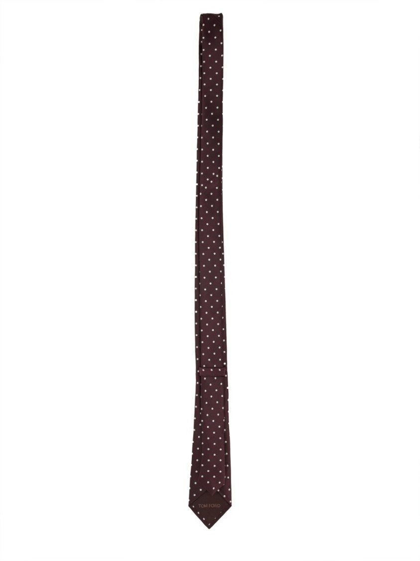 Tom Ford "Satin Polka Dot" Tie