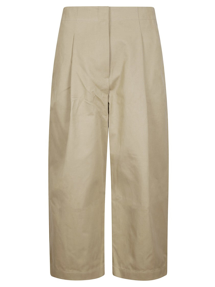 Studio Nicholson Deep Pleat Volume Ankle Crop Pants