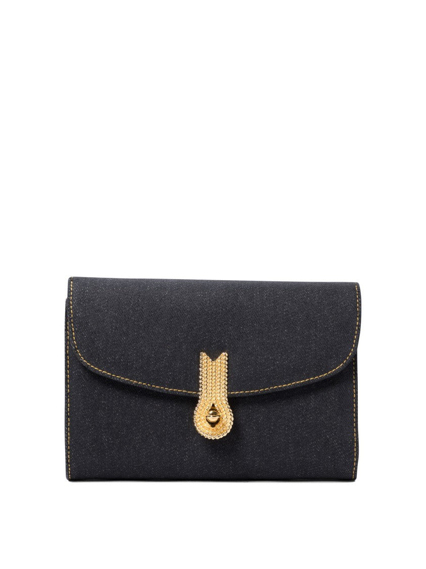 Amato Daniele Dark Denim Crossbody Bag