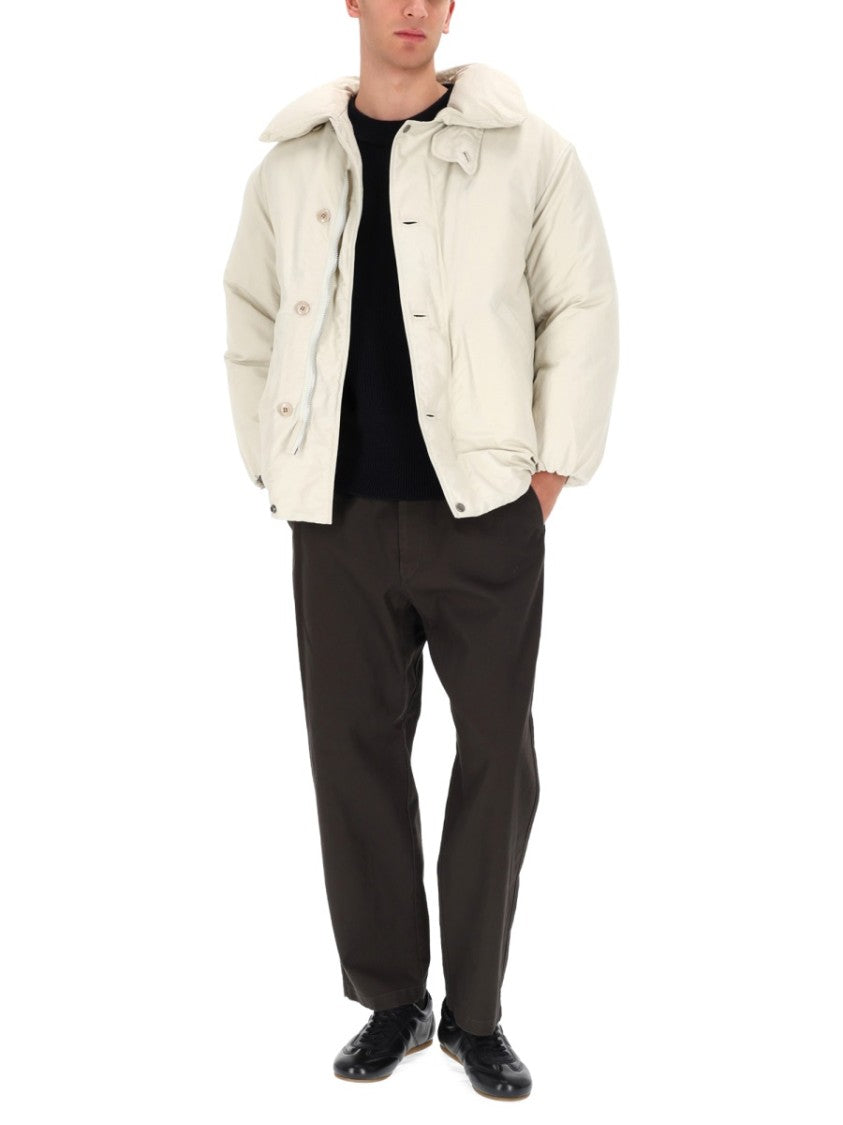 Lemaire Light Neutral Blouson Oversized Jacket