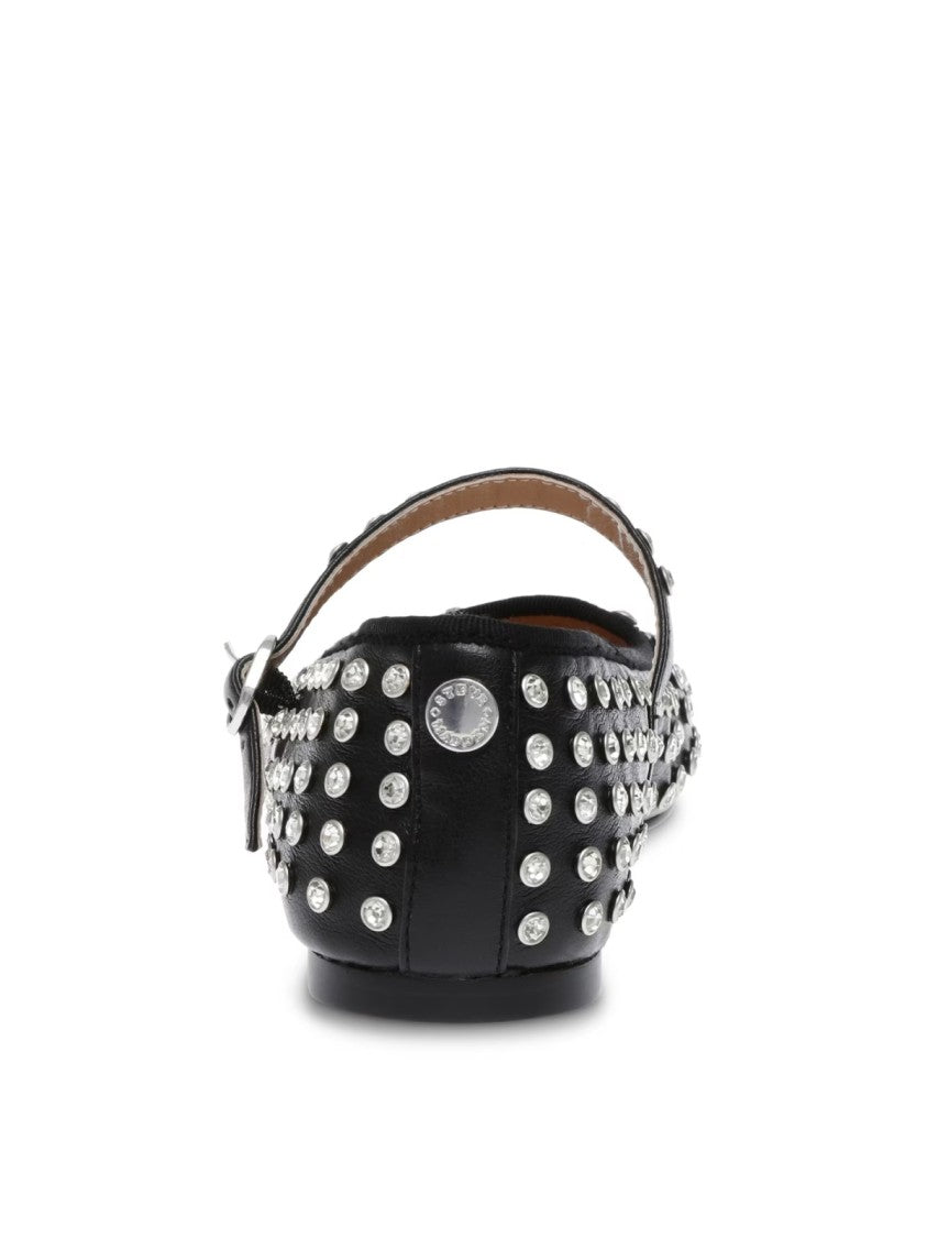 Steve Madden Vinetta-R Rhinestone Mary Jane Ballerina