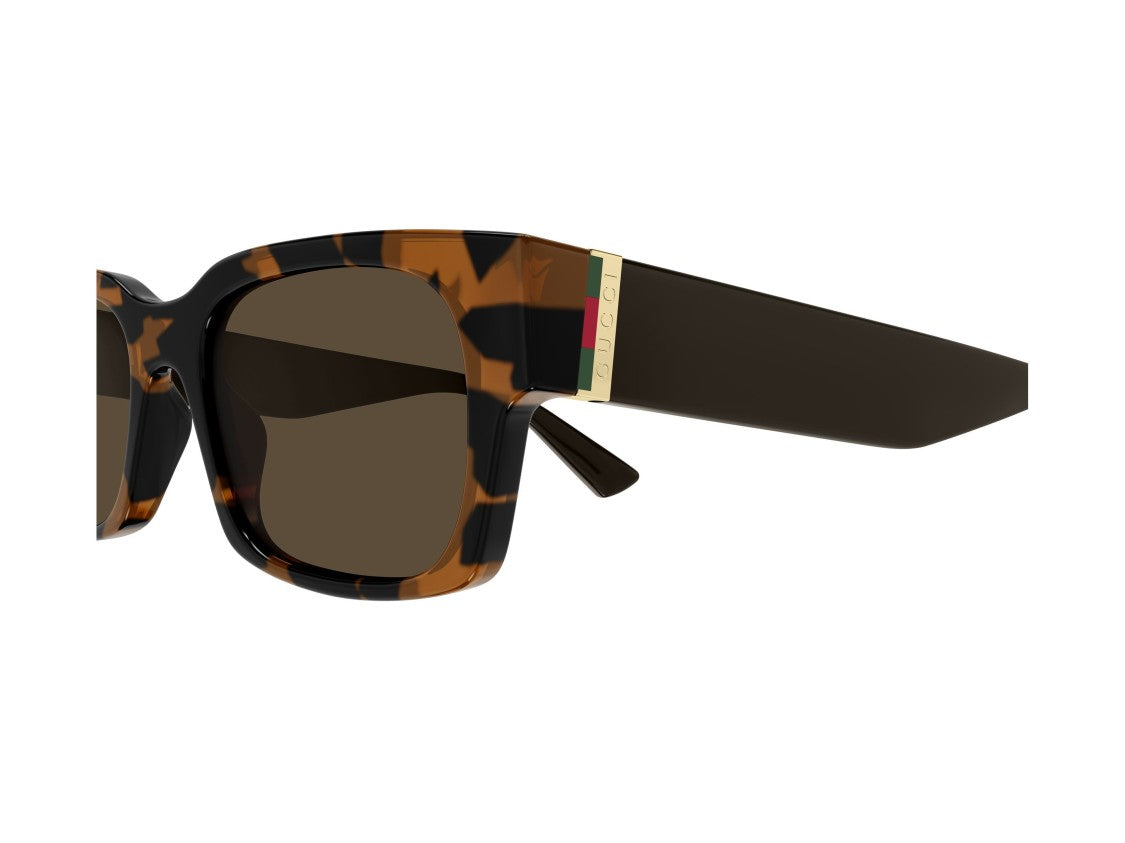 Gucci Tortoiseshell Gg2084s Square Sunglasses