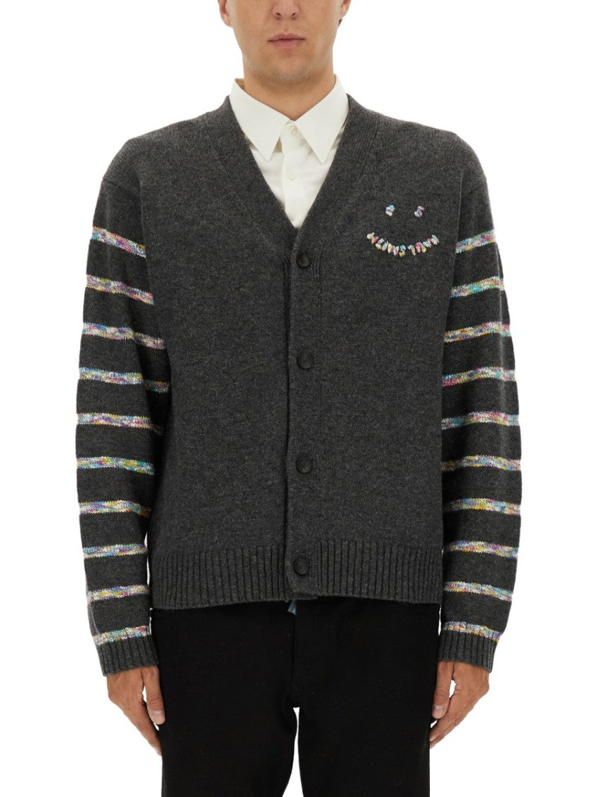 Ps Paul Smith Button Thru Ps Happy Cardigan