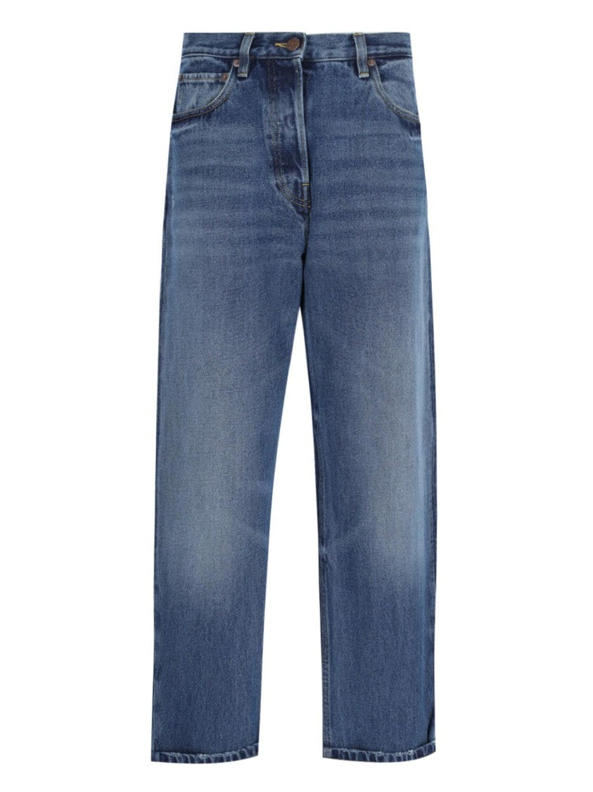 Prada Wide-Leg Jeans – Light Blue