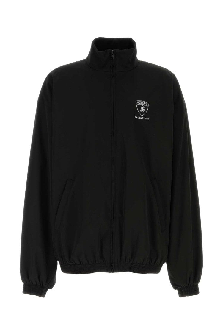 Balenciaga Black Tech Fabric Windbreaker