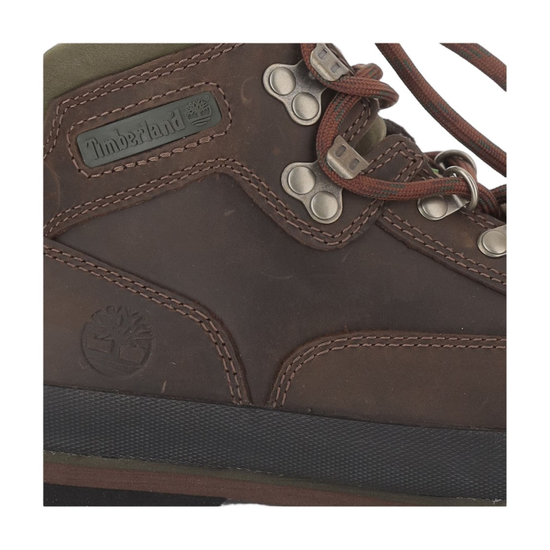 Timberland Rugged High Ankle Leather Boots With Textured Sole