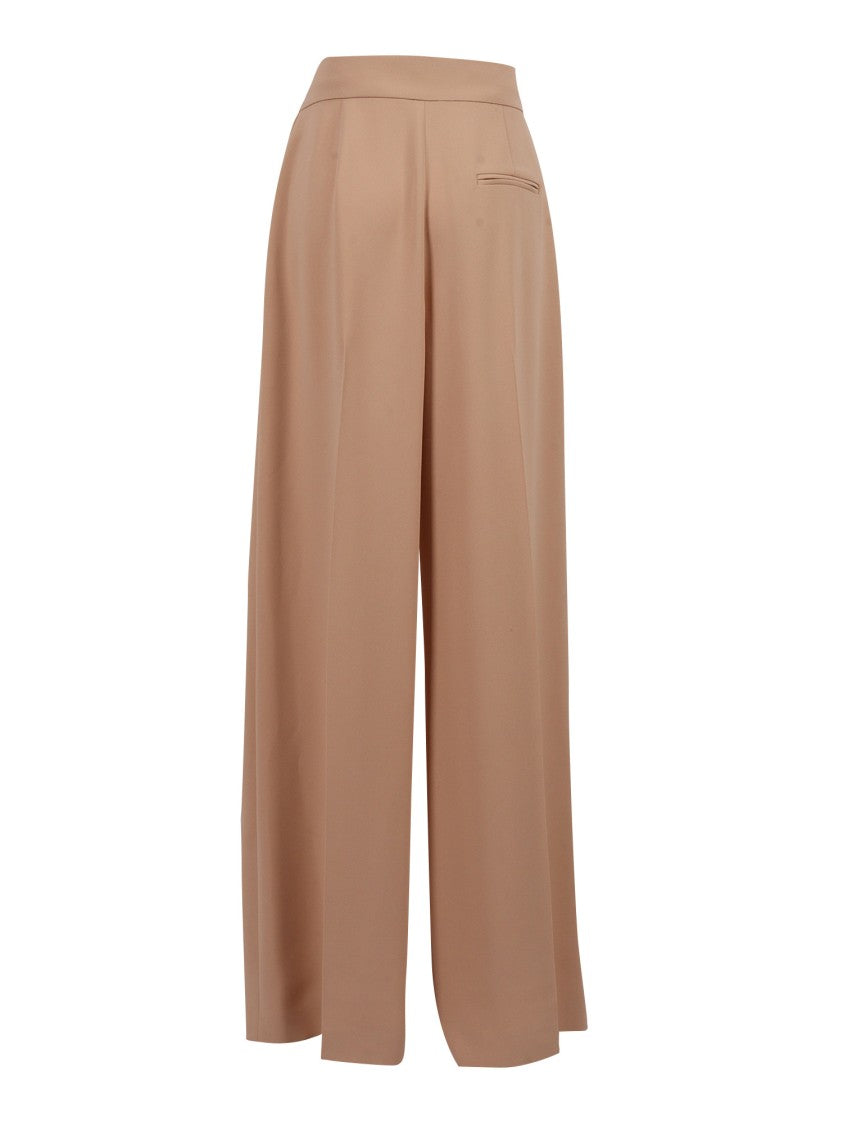 Alberta Ferretti High-Waisted Wide-Leg Trousers With Tailored Silhouette