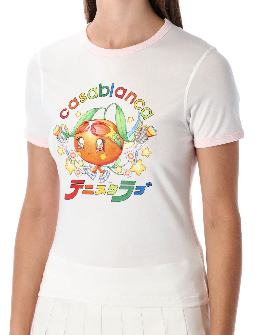 Casablanca Orange Mascot Tee