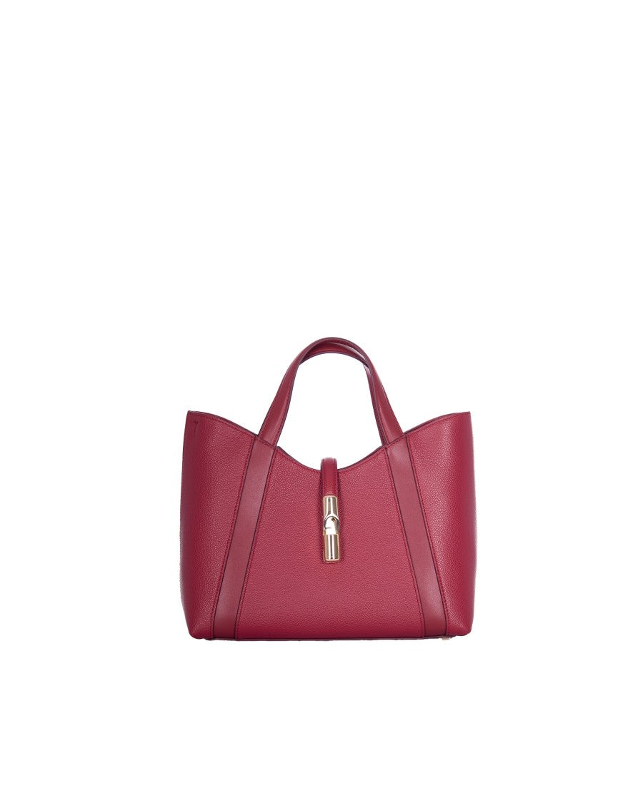 Furla Textured Leather Borsa Goccia Tote