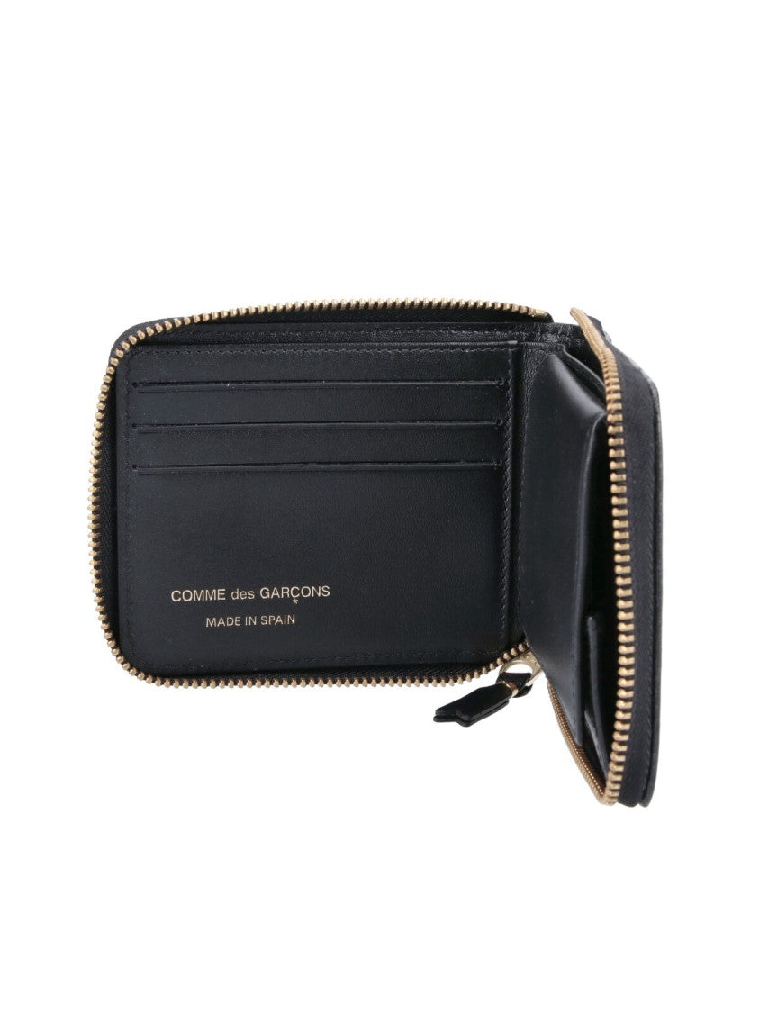 Comme Des Garçons Polka Dot Zip-Around Compact Wallet