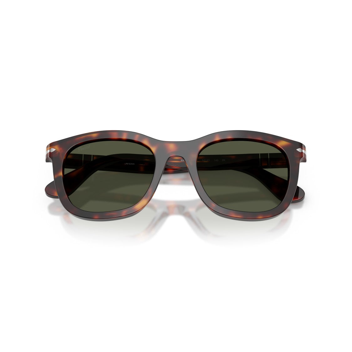 Persol 0Po3395s Tortoiseshell Acetate Square Frame Sunglasses