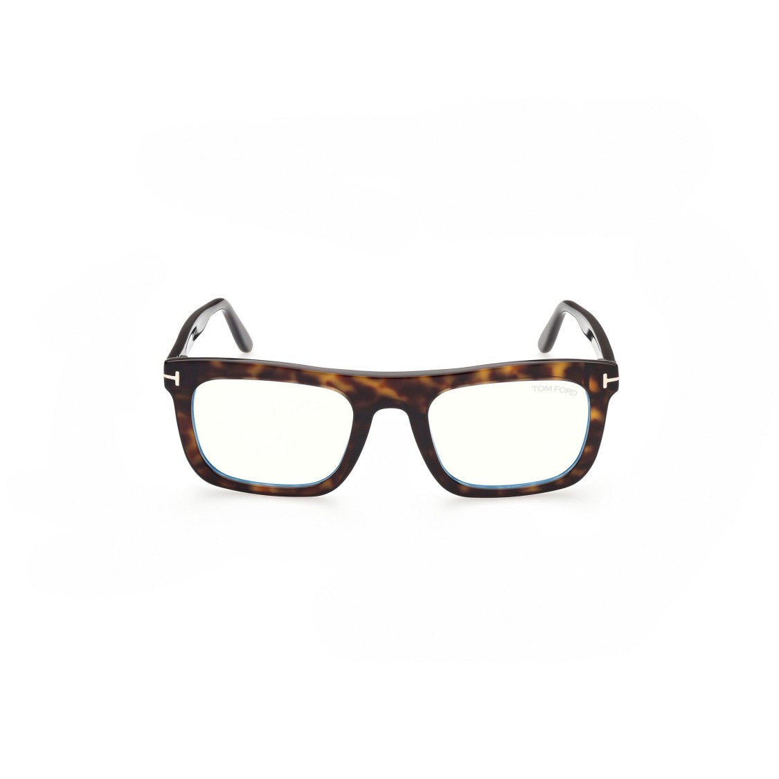 Tom Ford Ft5757-B Rectangular Tortoiseshell Acetate Eyeglasses