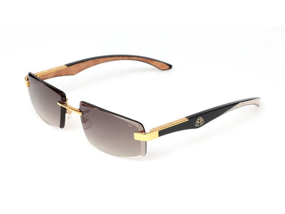 Maybach Gold The Artist Ii Gradient Square Sunglasses