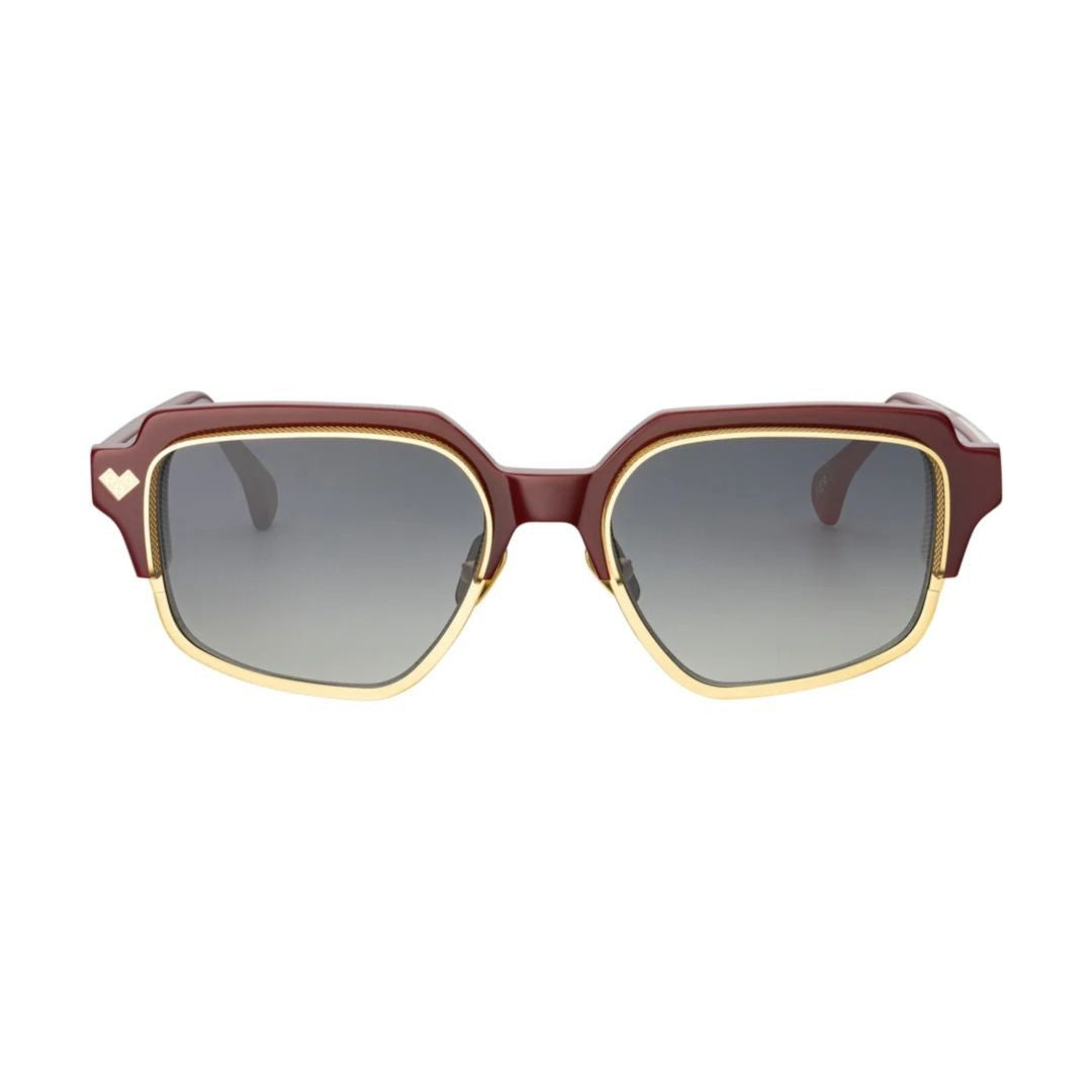Vysen Fier F-3 Square Frame Sunglasses With Gradient Lenses
