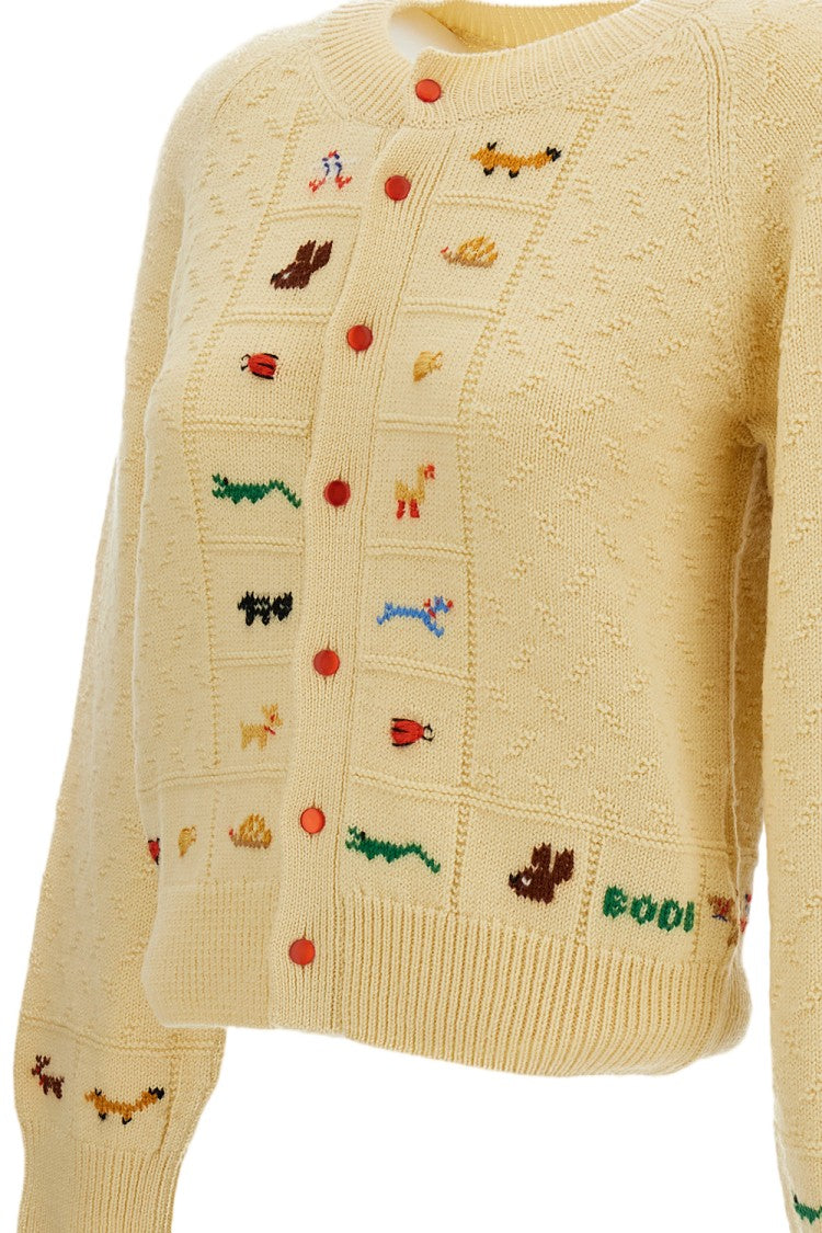 Bode New York Zoologist Cardigan