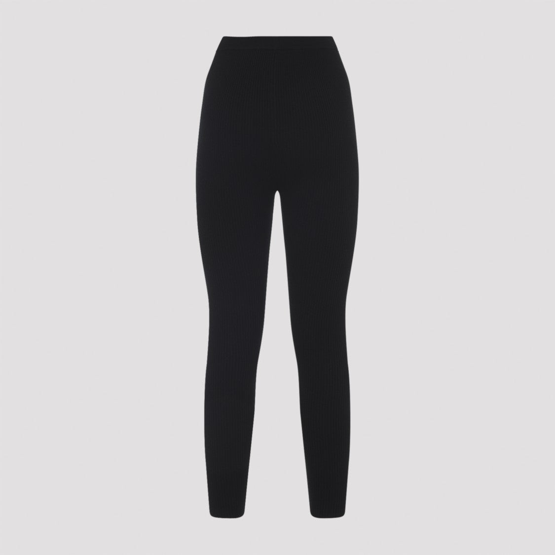 Yves Salomon Black Wool Leggings