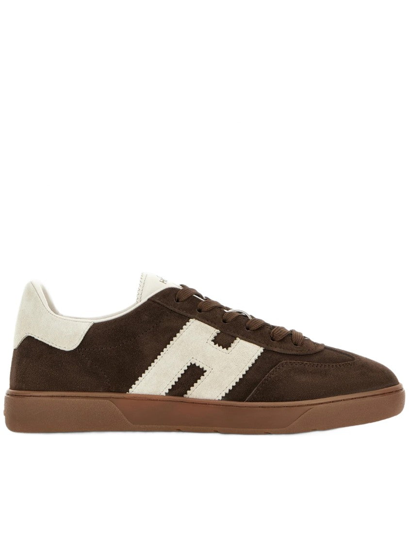 Hogan Low-Top Sneakers With White Suede 'H' Logo