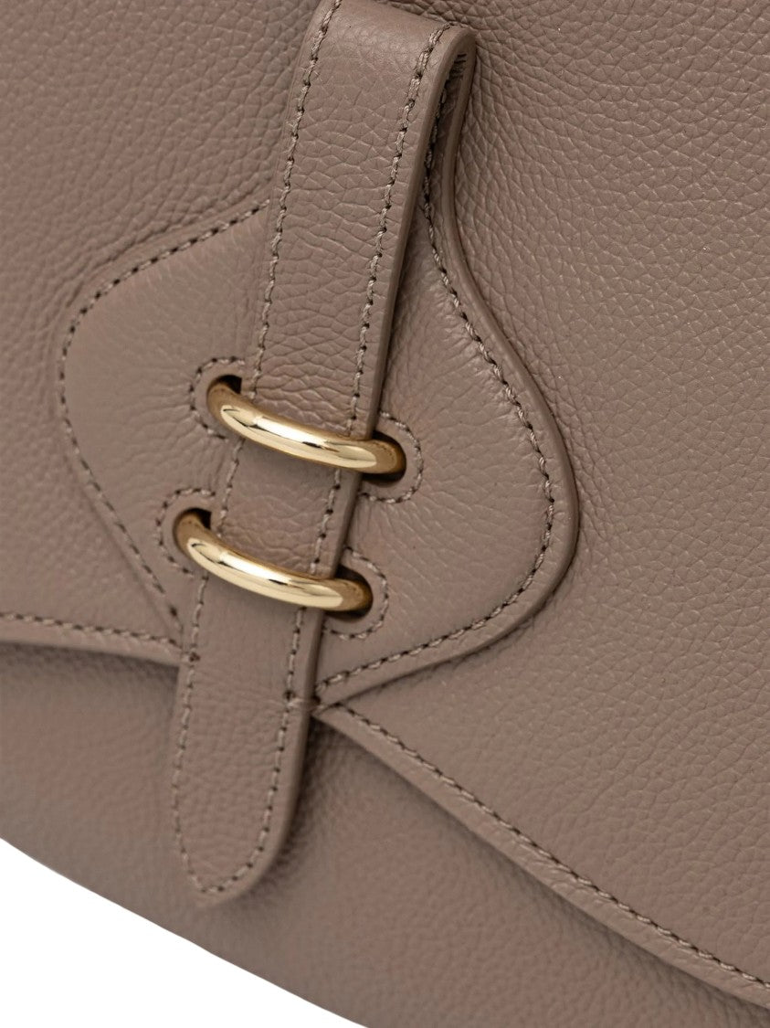 Coccinelle Mavery Flap Leather Handbag