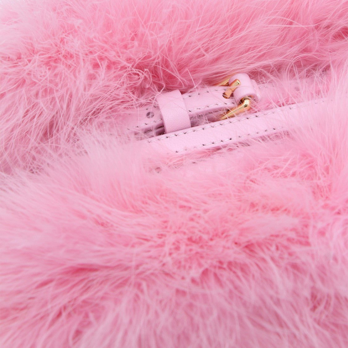 Moschino Fluffy Voluminous Handbag With Structured Handle