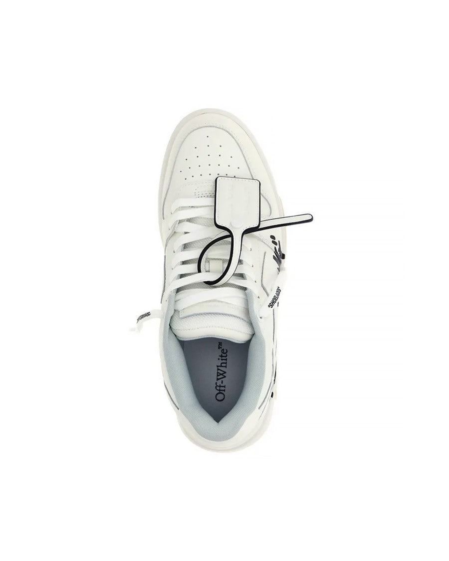 Off-White Urban Sneakers With Distinctive Arrow Motif And Zip Tie Detail