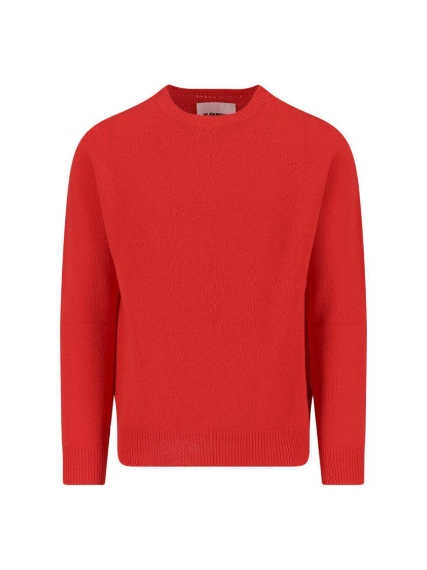 Jil Sander Wool & Cashmere Sweater – Red