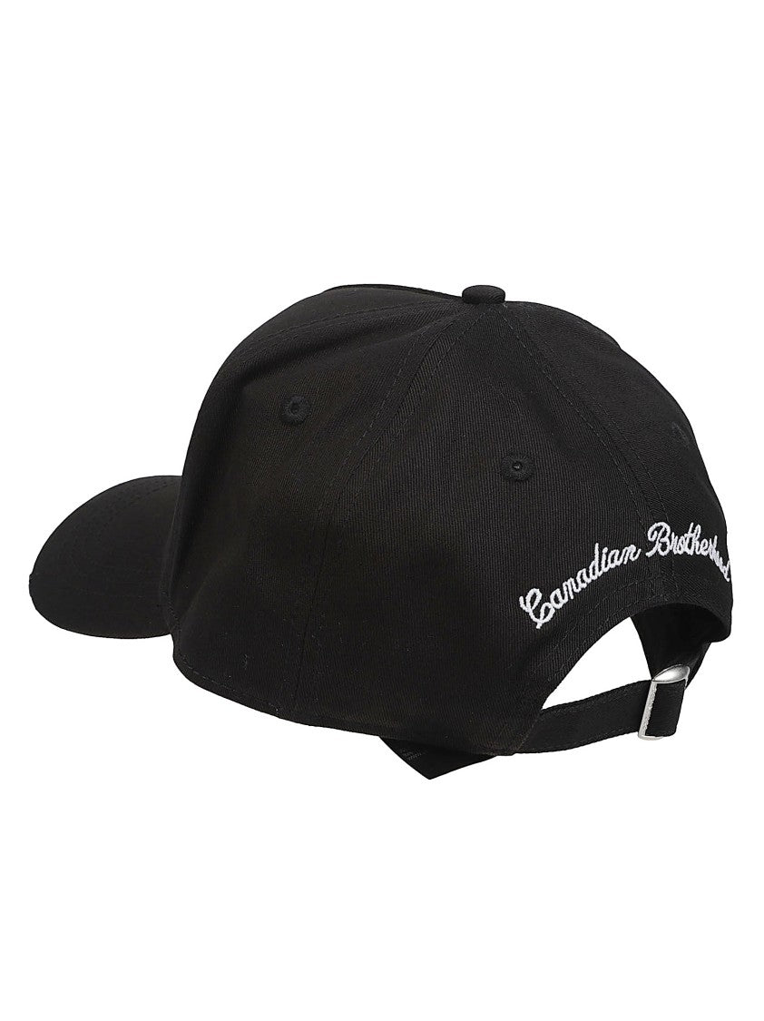 Dsquared2 Signature Structured Cotton Adjustable Cap