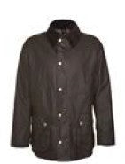 Barbour Textured Button-Up Outdoor Coat With Functional Pockets