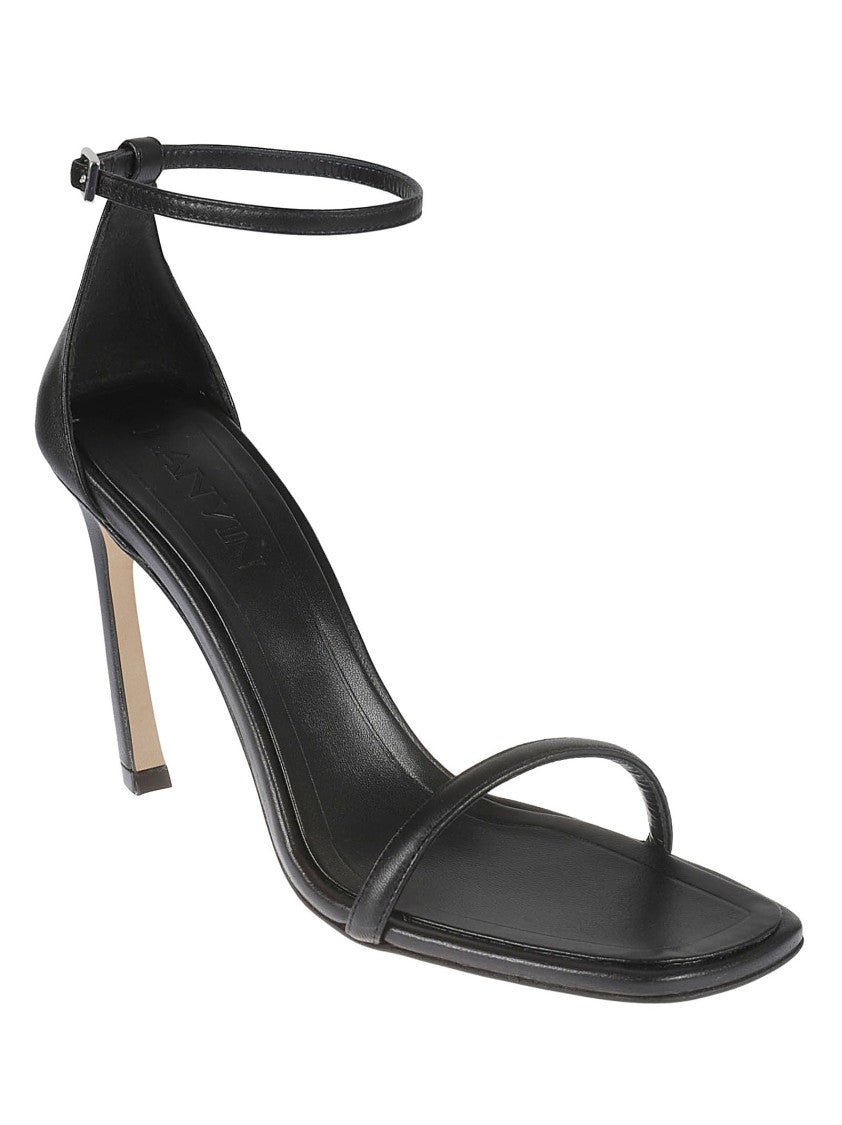 Lanvin Pointed Toe Lamb Leather Heels