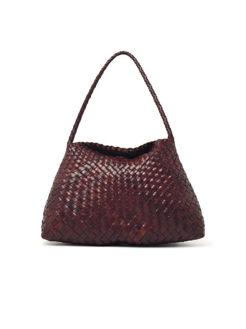 Dragon Diffusion 'Santa Maria' 'Bruciato' Brown Leather Bag