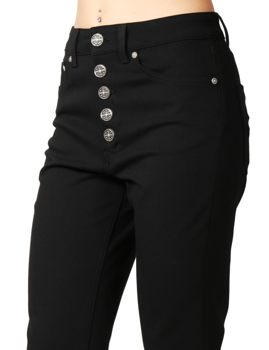 Dondup Straight-Leg Jeans With Mid-Rise Waist