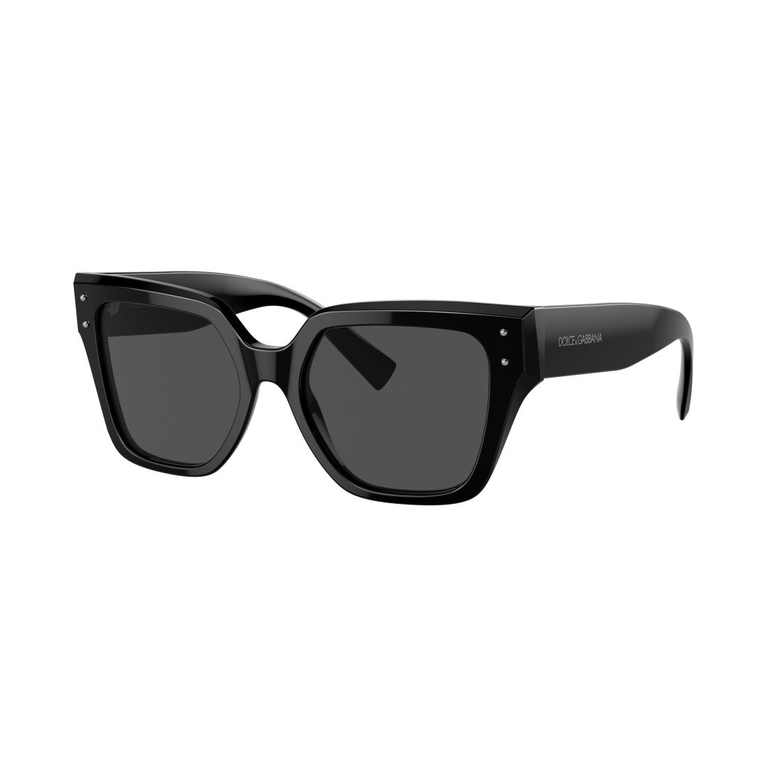 Dolce & Gabbana 0Dg4471 Oversized Square Frame Black Acetate Sunglasses