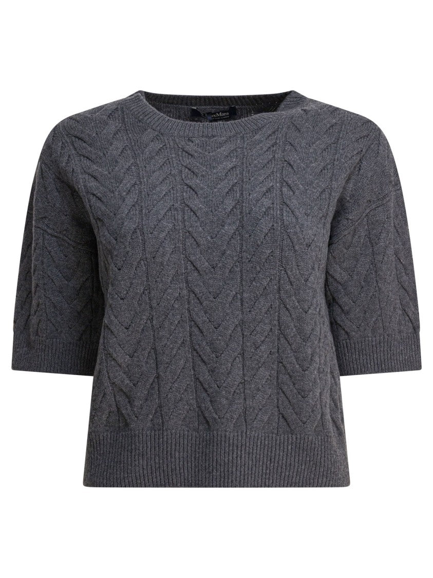 Max Mara Textured Cable Knit Sweater