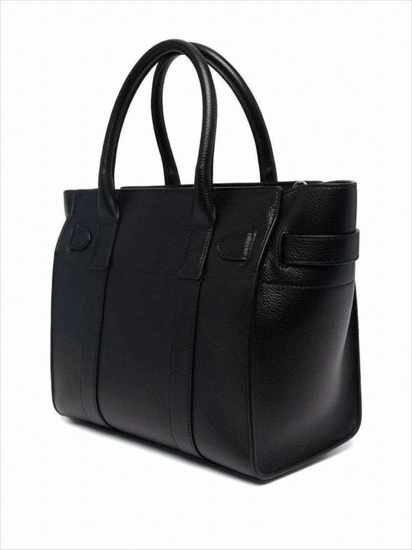 Mulberry Textured Cow Leather Tote Bag