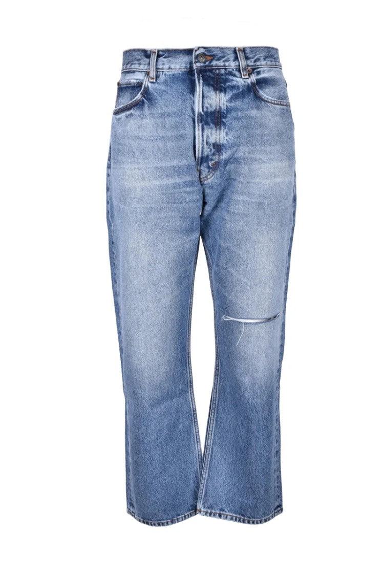 Haikure Cotton Jeans - Blue
