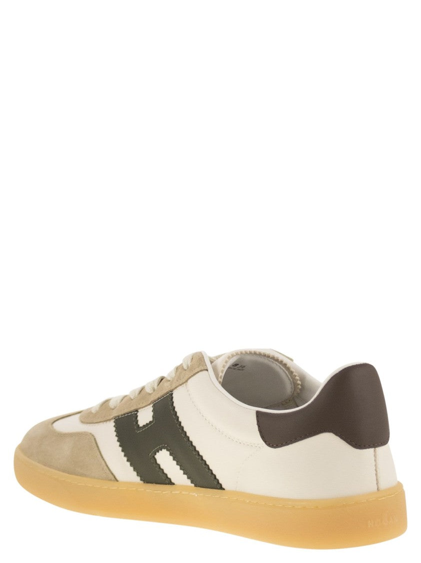 Hogan Cool - Leather Trainers With H On The Side