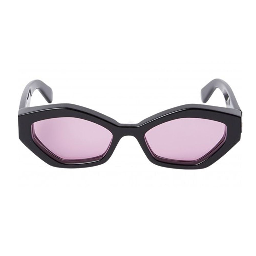 Off-White Oeri144 Hilo Glossy Black Acetate Sunglasses