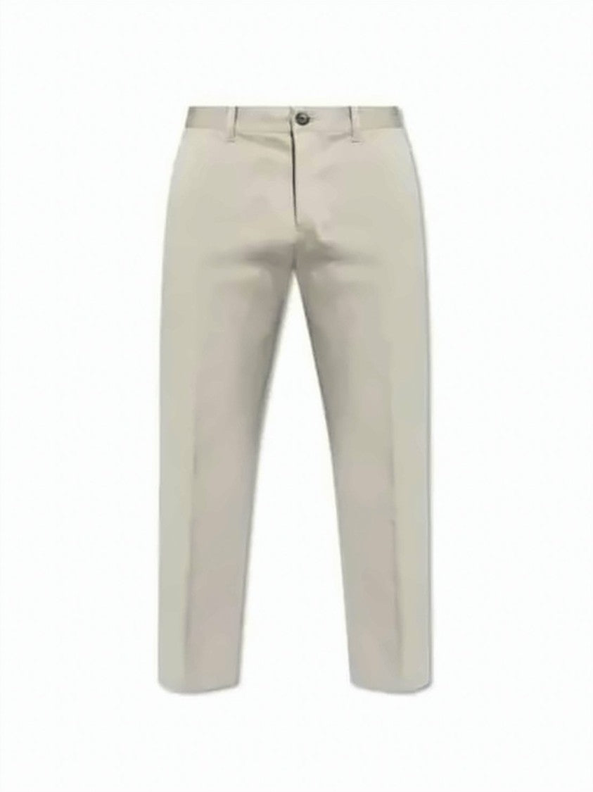 Ami Paris Classic Straight-Leg Chino Pants With Tailored Fit