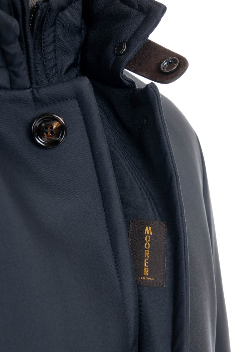 Moorer Padded Nylon Coat Fine Down Mod. Bond-Wi