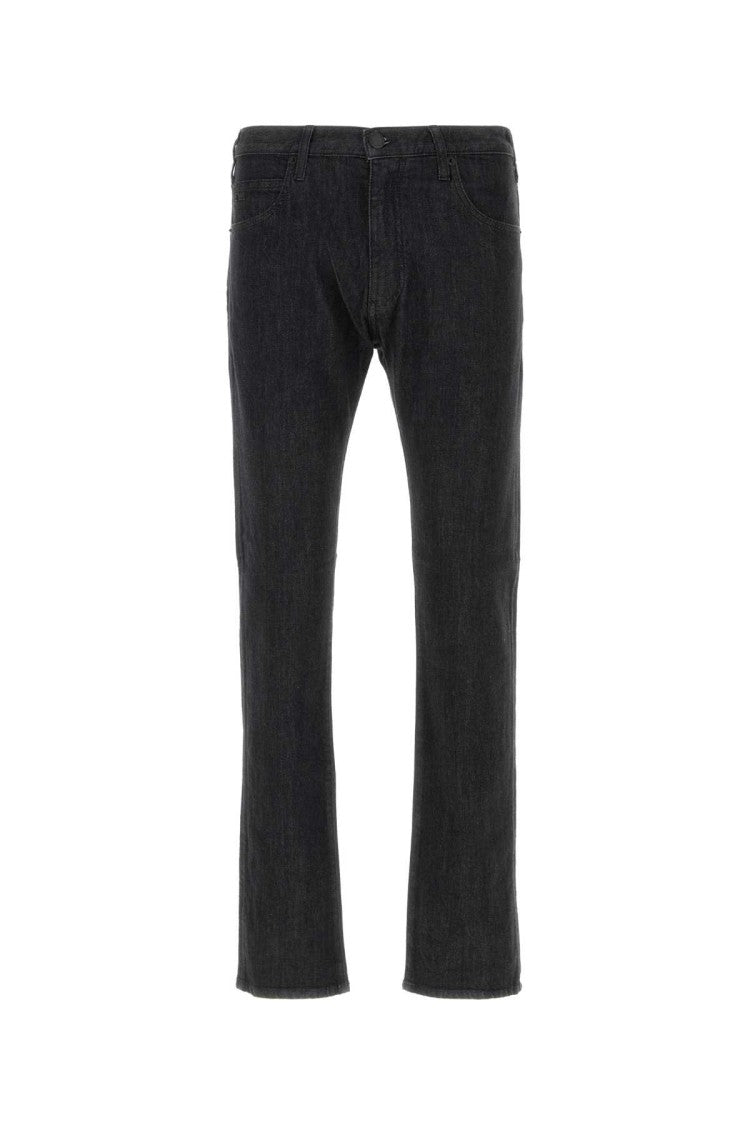 Emporio Armani Black Stretch Denim Jeans