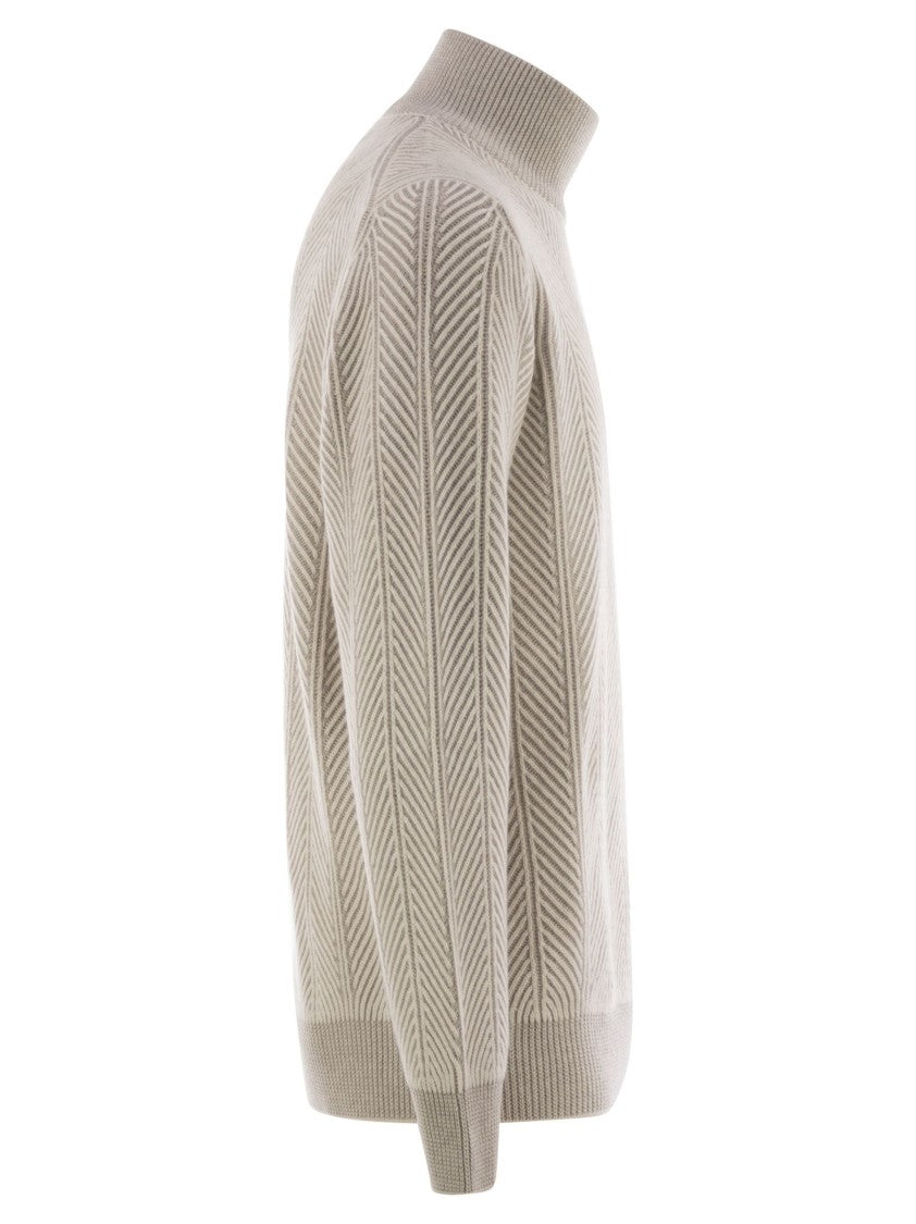 Brunello Cucinelli Cashmere Turtleneck Sweater