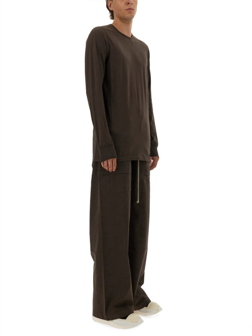 Drkshdw By Rick Owens "Creatch Wide Cargo" Pants