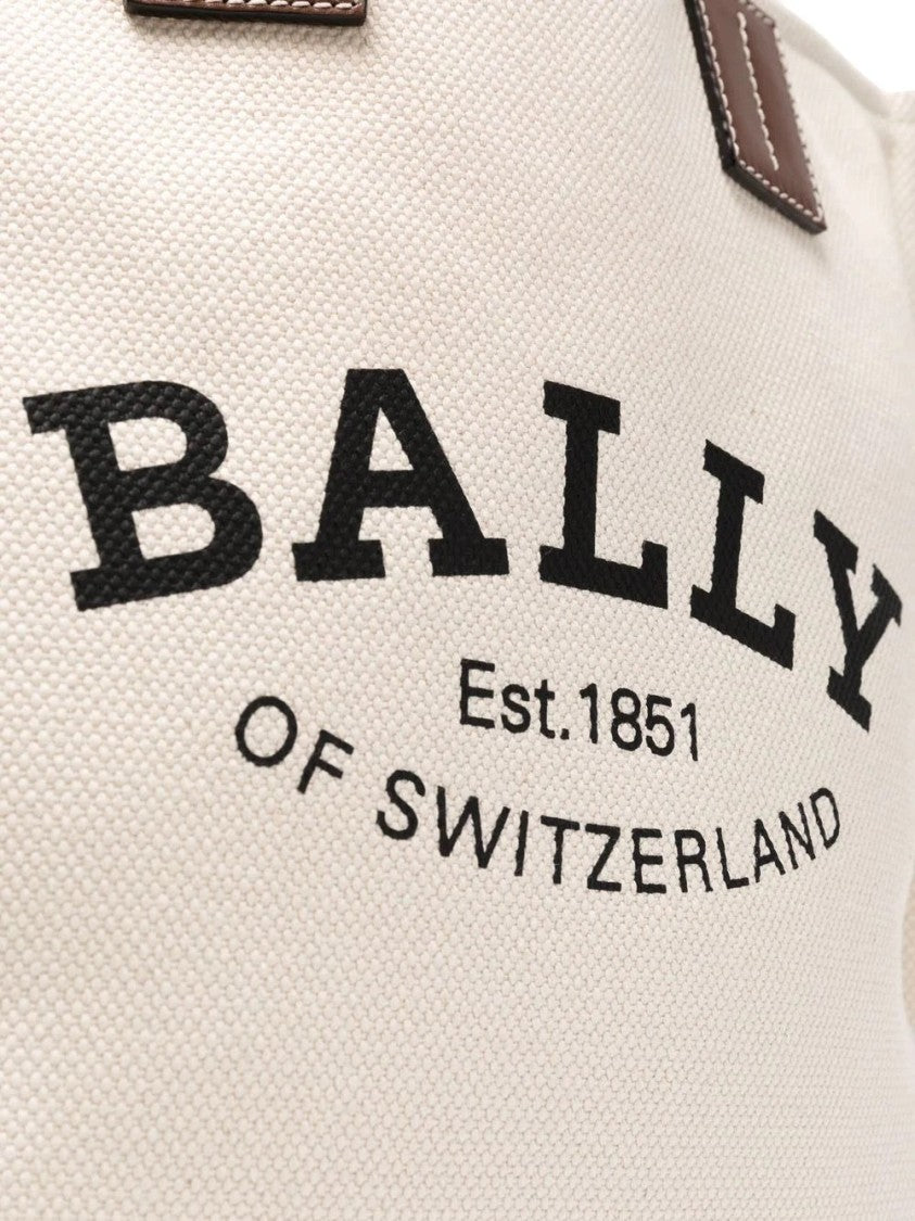 Bally Crystalia Fabric Fabric Tote