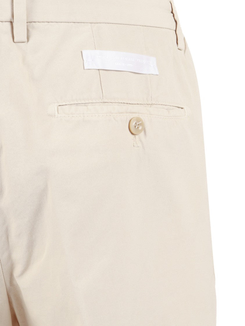 Briglia Tailored Front Pleat Straight-Leg Pants
