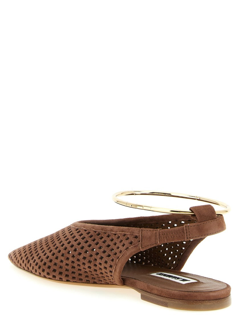 Jil Sander 'Sling Back' Ballet Flats