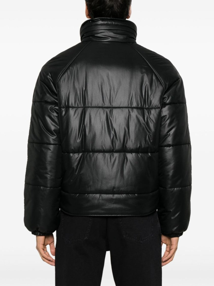 Saint Laurent Down Jacket With High Collar