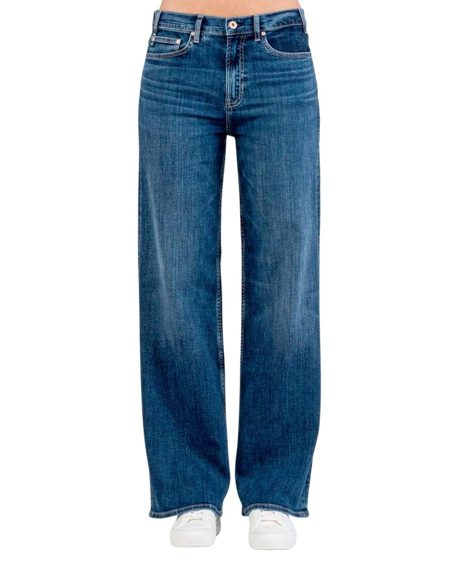 Ag New Baggy Wide Denim Pants