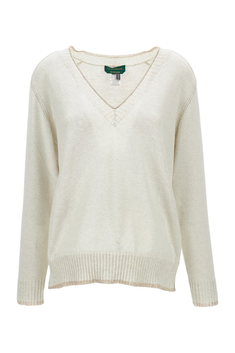Lorena Antoniazzi Refined White Knitwear Sweater